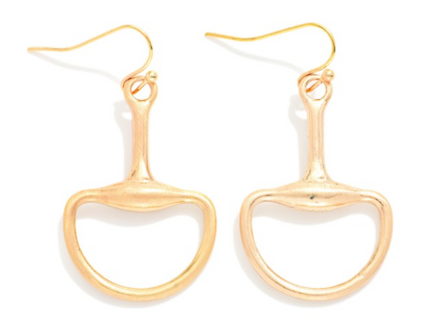 Country Club Drop Earrings - Gold