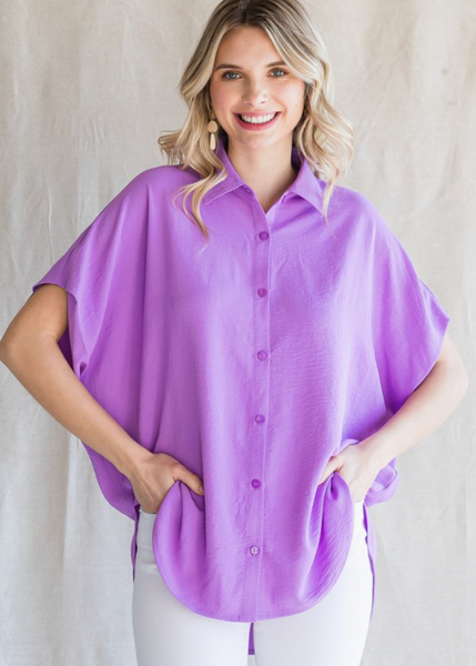 Everyday Classic Top - Lavender