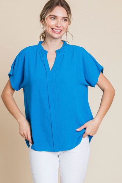Timeless Touch Top - Blue