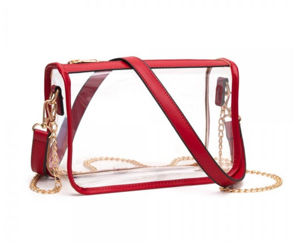 Friday Night Crossbody Purse - Red