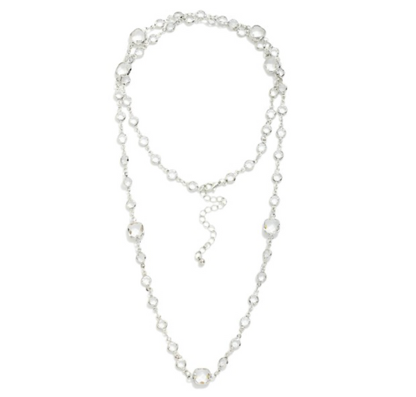 Endless Sparkle Necklace - Silver