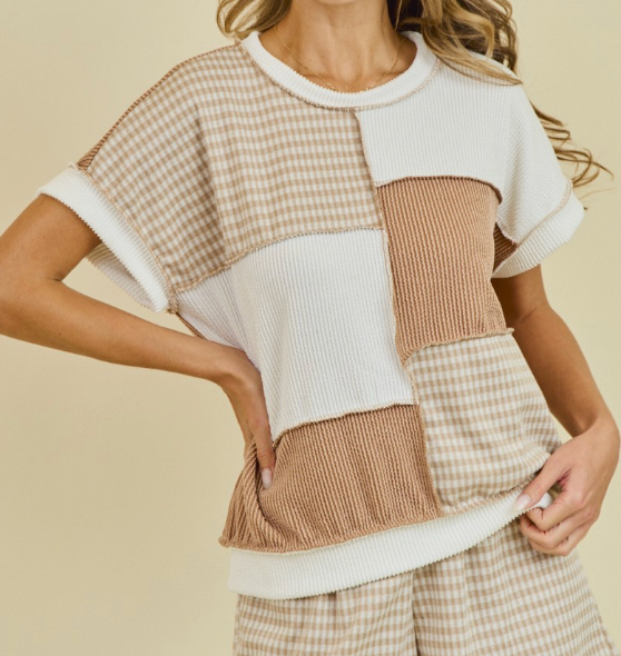 Simple Pleasures Top - Taupe