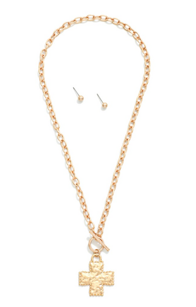 Bold Faith Necklace - Gold