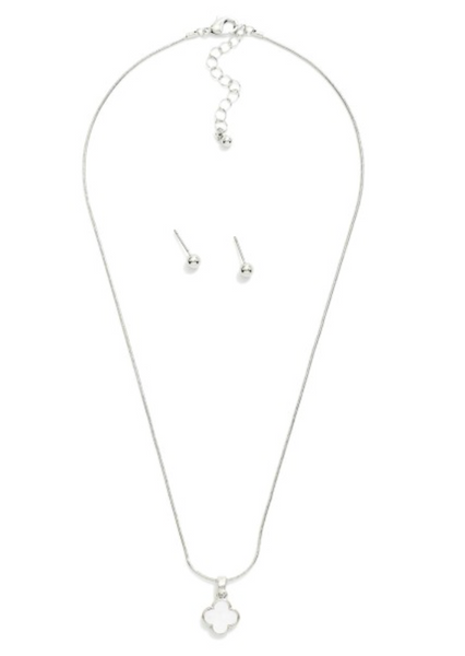 Faithfully Yours Necklace - Silver