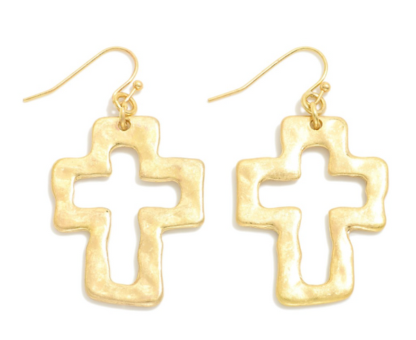 Faithful Moments Earrings - Gold