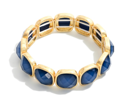 Modern Edge Bracelet - Navy