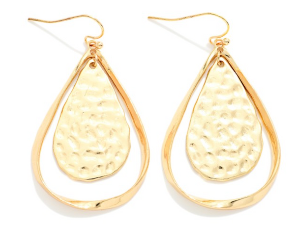 Perfect Pair Drop Earrings - Gold