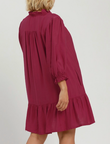 Cider Season Dress - Mulberry