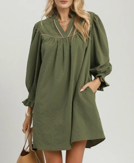 Dreamy Days Dress - Olive