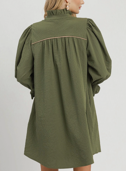 Dreamy Days Dress - Olive