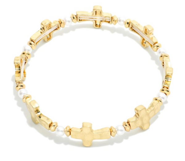 Pearl Blessings Bracelet - Gold