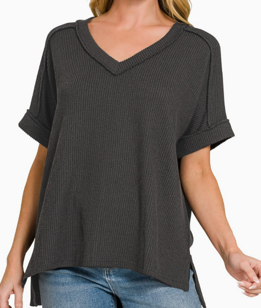 Follow You Anywhere Top - Black