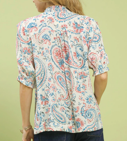 Paisley Days Blouse