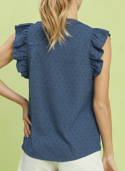 Dot & Lace Blouse