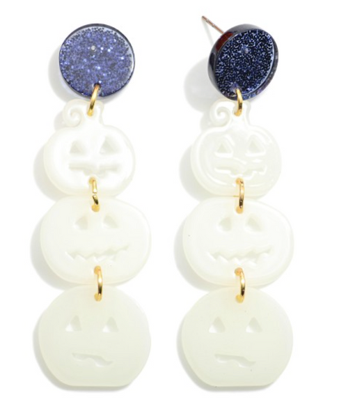 Pumpkin Glow Earrings