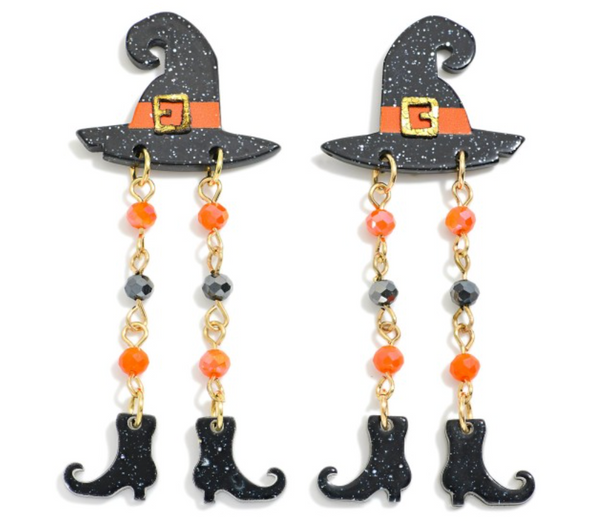 Witchy Glitter Earrings