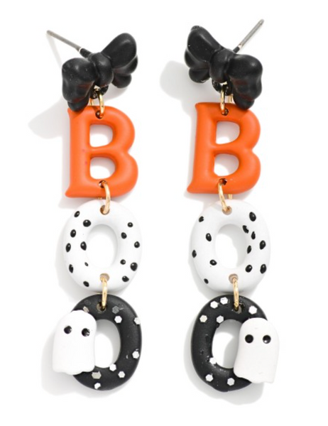 Boo Ghost Earrings