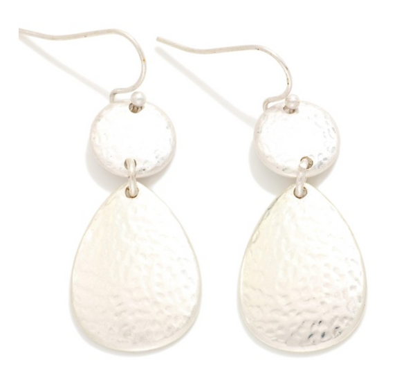Darling Drop Earrings - Silver