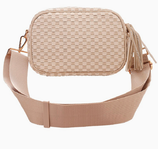 Take It All Bag - Beige Checkered
