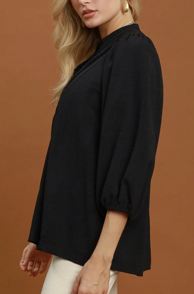 Sweet On You Blouse - Black