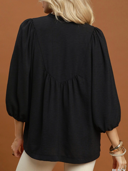Sweet On You Blouse - Black