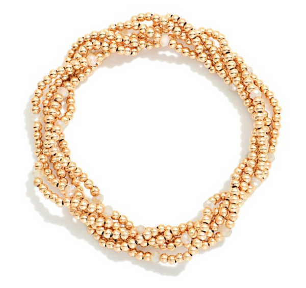 Sweet Little Stack Bracelets - Natural