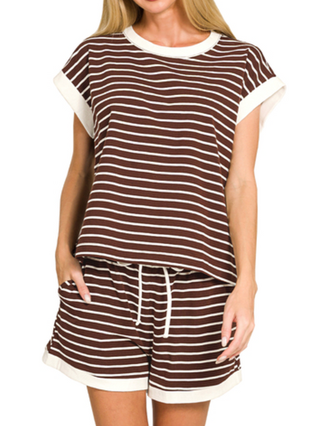 Sweet To Me Set - Brown