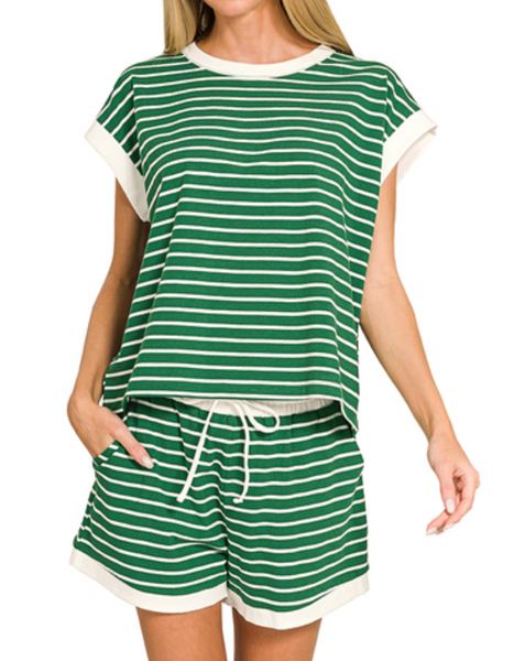 Sweet To Me Set - Dark Green