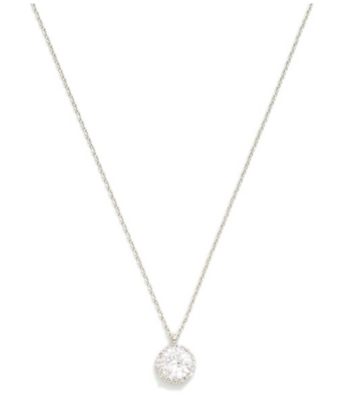 Dainty Sparkle Necklace - Silver