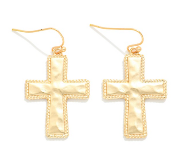 Walk By Faith Earrings - Gold