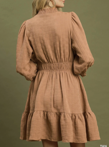 Sweet Little Thing Dress - Tan
