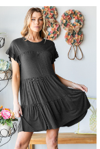 Just What I Needed Dress - Black