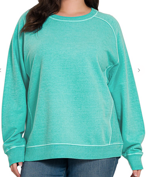 Cozy Nights Sweater - Turquoise