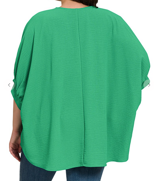 Nothing But The Best Blouse - Green