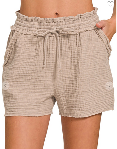 Golden Daze Shorts - Mocha