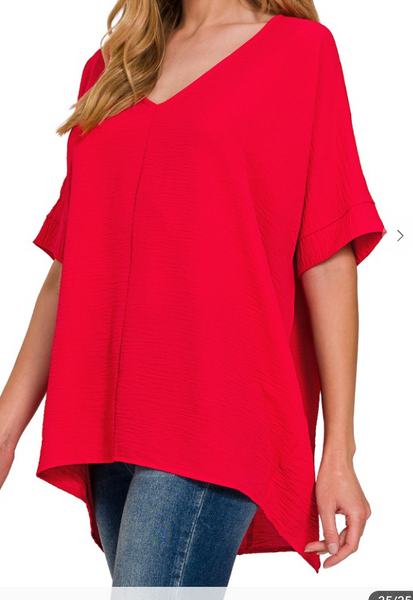 Ray of Sunshine Top - Ruby