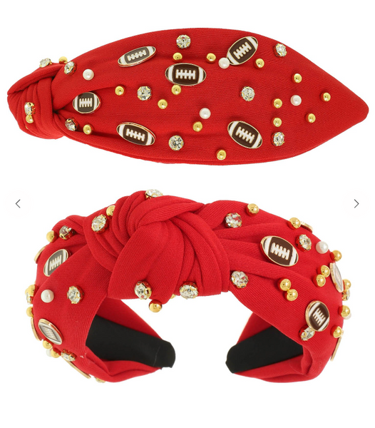 Friday Night Lights Headband - Red
