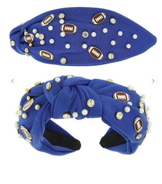 Friday Night Lights Headband - Blue