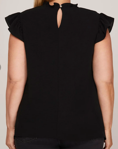 Everyday Elegance Blouse - Black