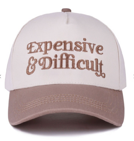 Expensive & Difficult Cap - Mocha