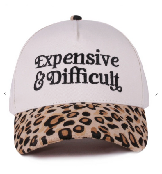 Expensive & Difficult Cap - Leopard