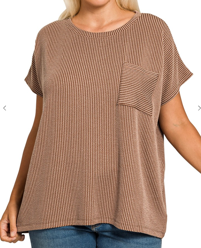 The Chill Day Top - Brown
