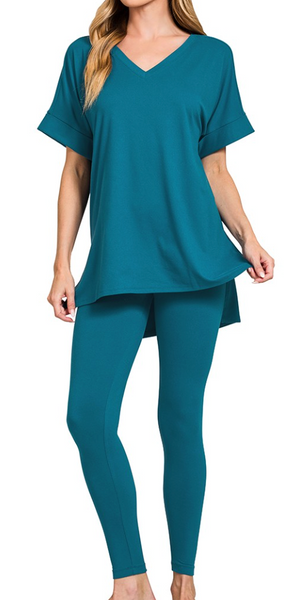 Cozy Hour Lounge Set - Teal