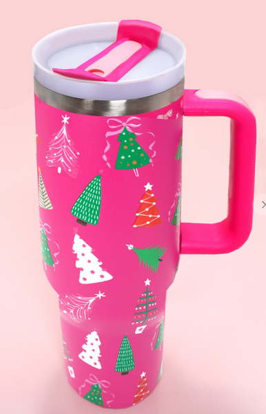 Tinsel And Trees Tumbler