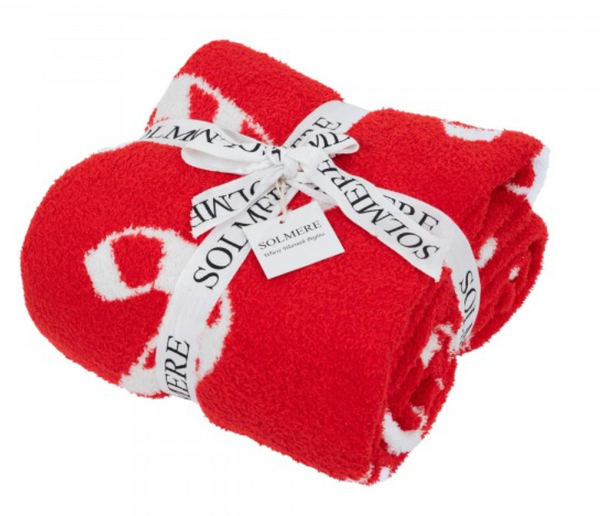 Candy Cane Comfort Blanket