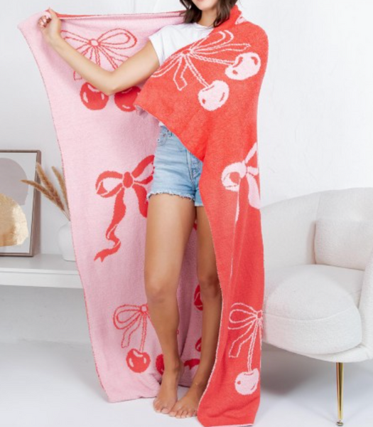 Cherry Cheer Blanket