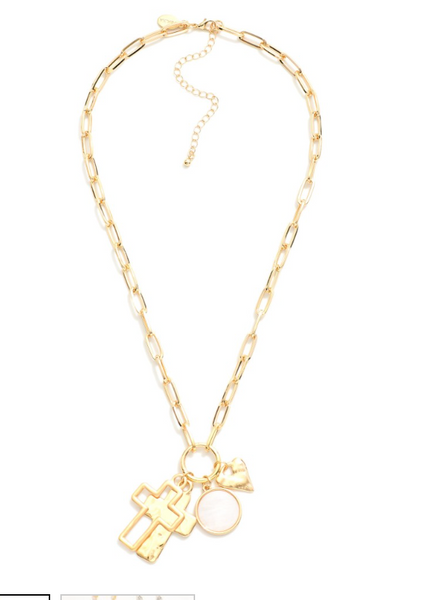 Pearl & Promise Necklace - Gold