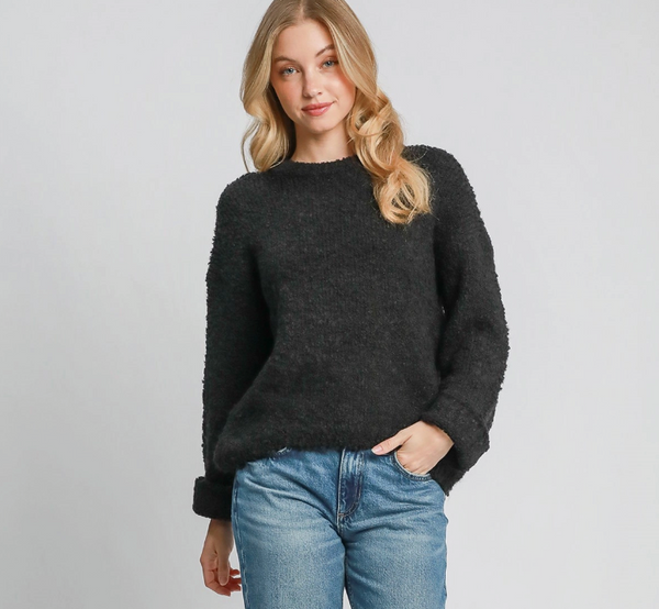 Soft & Sweet Sweater - Black