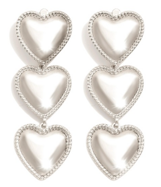 Bold Love Chain Hearts
