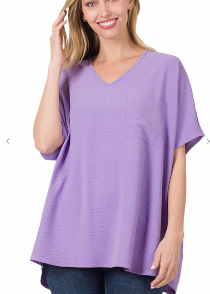 Making Waves Top - Lavender